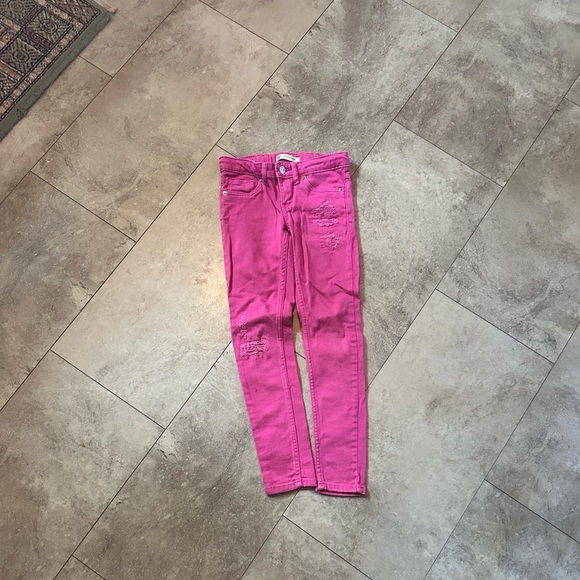 Levi's Bold Pink Super Skinny Jeans - Picture 1 of 4